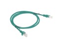 PATCHCORD KAT.5E UTP 1M ZIELONY FLUKE PASSED LANBERG 10-PACK - 2367962