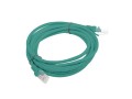 PATCHCORD KAT.5E UTP 3M ZIELONY FLUKE PASSED LANBERG 10-PACK - 2367968