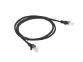 PATCHCORD KAT.6 UTP 1M CZARNY FLUKE PASSED LANBERG 10-PACK - 2367984