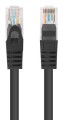 PATCHCORD KAT.6 UTP 2M CZARNY FLUKE PASSED LANBERG 10-PACK - 2367988