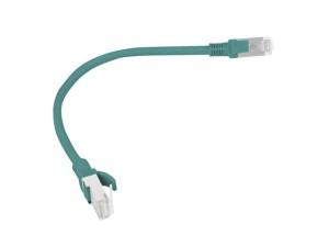 Patchcord Lanberg UTP kat.6 0,25m zielony 10-Pack