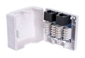 Gniazdo natynkowe Lanberg OU6-0002-W (RJ-45; UTP; kolor biały) - 2368031