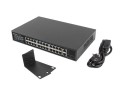 SWITCH LANBERG RSFE-24P-2C-250 24X 100MB POE+/2X COMBO RACK 19" GIGABIT ETHERNET 250W - 2033562