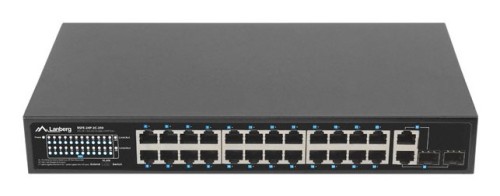 SWITCH LANBERG RSFE-24P-2C-250 24X 100MB POE+/2X COMBO RACK 19" GIGABIT ETHERNET 250W - 2033562