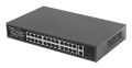 SWITCH LANBERG RSFE-24P-2C-250 24X 100MB POE+/2X COMBO RACK 19" GIGABIT ETHERNET 250W - 2368131