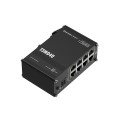 Teltonika NETWORKS TSW040 8-Port PoE+ Switch Nie zarządzany Fast Ethernet (10/100) Obsługa PoE Czarny - 2368137