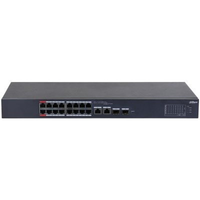 Dahua Technology DH-CS4226-24ET-375 Zarządzany L2 Gigabit Ethernet (10/100/1000) Obsługa PoE Czarny - 2133232