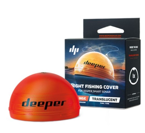 Osłona nocka do wędkowania  Deeper Night Cover 65 mm czerwone światło - 2369548