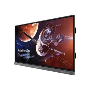 BenQ RP8603 Interaktywny płaski panel 2,18 m (86") Wi-Fi 450 cd/m2 4K Ultra HD Czarny Ekran dotykowy Procesor wbudowany Android 11 18/7