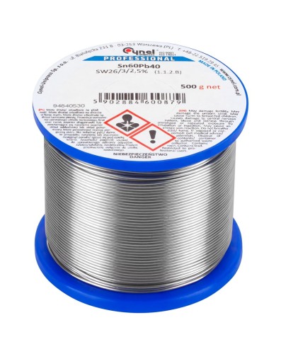 Cyna 0.70mm/500g Sn60Pb40 CYNEL - 1899614