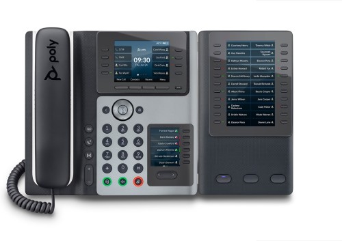 POLY Telefon IP Edge E450 z obsługą funkcji PoE - 2070448