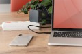 Ładowarka sieciowa zasilacz 1x USB-C PD 3.0 max. 65W zintegrowany kabel 1,2m czarna - 2374784