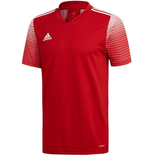 Koszulka męska adidas Regista 20 Jersey czerwono-biała FI4551 - 1952601