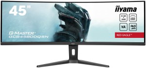 iiyama G-MASTER RED EAGLE CURVED monitor komputerowy 114,3 cm (45") 5120 x 1440 px Dual QHD LED Czarny