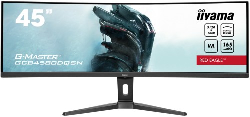 iiyama G-MASTER RED EAGLE CURVED monitor komputerowy 114,3 cm (45") 5120 x 1440 px Dual QHD LED Czarny - 2341877