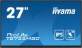 iiyama ProLite T2755MSC-B1 monitor komputerowy 68,6 cm (27") 1920 x 1080 px Full HD LED Ekran dotykowy Blad Czarny - 2370354