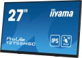 iiyama ProLite T2755MSC-B1 monitor komputerowy 68,6 cm (27") 1920 x 1080 px Full HD LED Ekran dotykowy Blad Czarny - 2370358