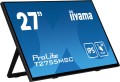 iiyama ProLite T2755MSC-B1 monitor komputerowy 68,6 cm (27") 1920 x 1080 px Full HD LED Ekran dotykowy Blad Czarny - 2370355