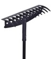 Fiskars 1003466 grabie Grabie ogrodowe Czarny, Pomarańczowy - 843300