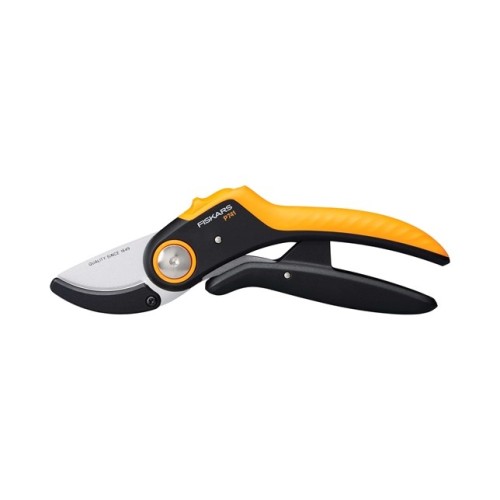 Fiskars Plus PowerLever Nożyce ogrodowe Kowadło Czarny, Pomarańczowy - 2155111