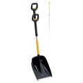 Fiskars 1057188 szufla/łopata Łopata do śniegu Metal Czarny, Pomarańczowy - 2355749