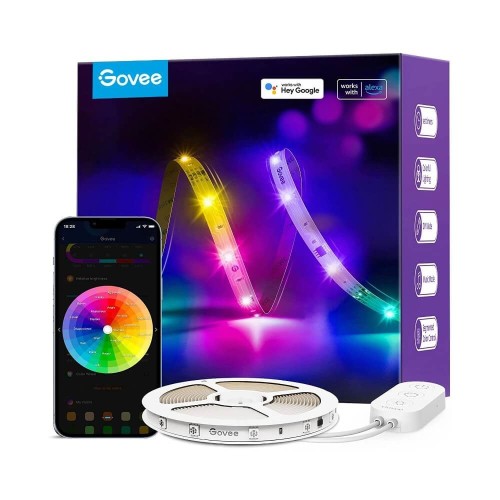 GOVEE H618A TAŚMA LED 5M BASIC, WI-FI, BLUETOOTH, RGBIC - 1791159