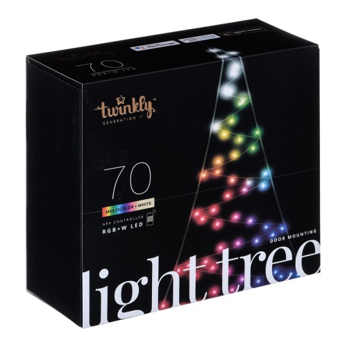 Choinka iluminacyjna Twinkly 70 LED RGBW 2D - 1758699