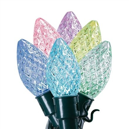 Twinkly C9 Żarówki Smart LED 40 RGB, 12.2m, Zielony przewód|Wielobarwny - 2252395