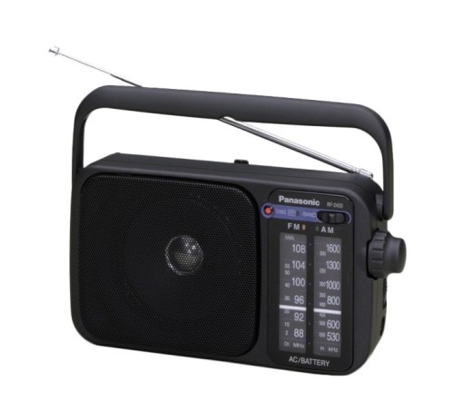 Panasonic RF-2400D Przenośny Analogowy Czarny - 1983977