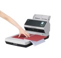 Ricoh fi-8270 ADF+Ręczny skaner pobierający 600 x 600 DPI A4 Czarny, Szary - 2343589