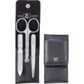 Zestaw do manicure ZWILLING 97266-004-0 Twinox – czarne, skórzane etui, 3 elementy - 1890242