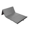 Materac gimnastyczny składany szary 2400x1200x50mm HMS MGS01 - 1071567