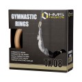 Kółka gimnastyczne drewniane z miarką HMS TX08 - 1071314