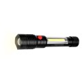 ESPERANZA ALUMINIOWA LATARKA ZE ŚWIATŁEM BOCZNYM COB APATE EOT069 - 2333334