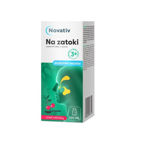 Novativ Na zatoki Płyn 120 ml - 2207228