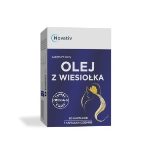 Novativ Olej z wiesiołka 60 kapsułek