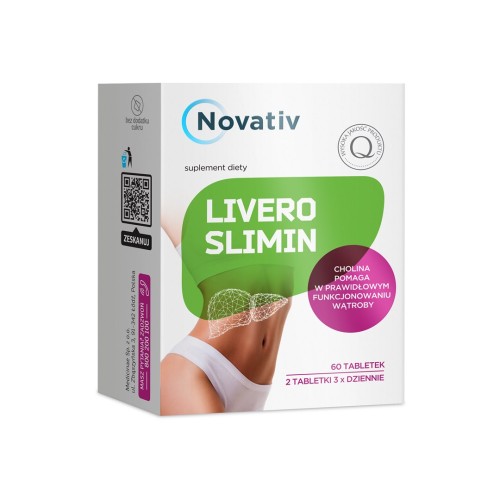 Novativ Livero Slimin, 60 tabletek - 2159186