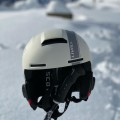 Kask narciarski Bluetooth 54-58cm Intercom/SOS biał - 2333200