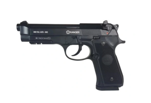 Pistolet wiatrówka RANGER M92 FULL AUTO BLOWBACK k.4,5BBs 18-strzał. KWC - 1864306
