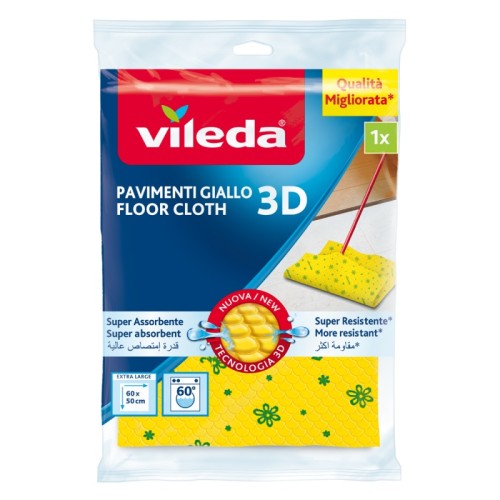 Ścierka do podłogi Vileda z Mikrofibry 3D 1 szt. - 1075816