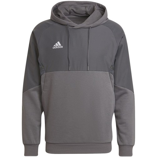 Bluza męska adidas Condivo 22 Hoody szara HD2306 - 1953651