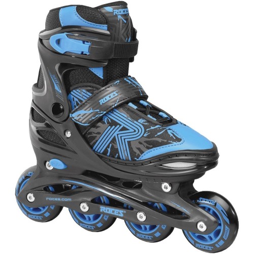 Łyżworolki Roces Jokey 3.0 Boy czarno-niebieskie 400845 01 38-41 - 1954251