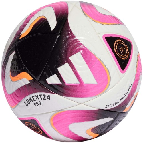 Piłka nożna adidas Conext 24 Pro biało-różowa IP1616 - 1952396