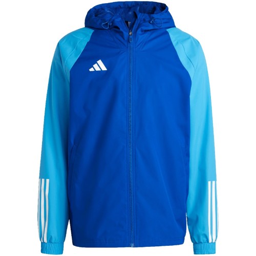 Kurtka męska adidas Tiro 23 Competition All Weather niebieska IC4572 - 1945625