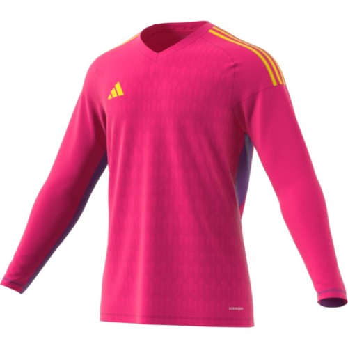 Koszulka bramkarska męska adidas Tiro 23 Competition Long Sleeve różowa HK7695 - 1952613