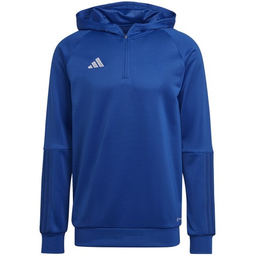 Bluza męska adidas Tiro 23 Competition Hoodie niebieska HU1349 - 1953255