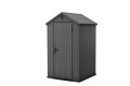 KETER DOMEK NARZĘDZIOWY DARWIN 4x4 SZARY 118 x 116,7 x 205 5cm... - 2328233