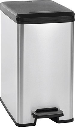 CURVER KOSZ NA ŚMIECI SLIM BIN 25L   /IML METALIZOWANY - 1954356
