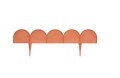 Prosperplast Krawężnik ogrodowy Garden line - Terakota IKRA-R624 - 1927649