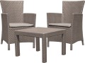 Allibert Rosario zestaw mebli ogrodowych Cappuccino - 2169906